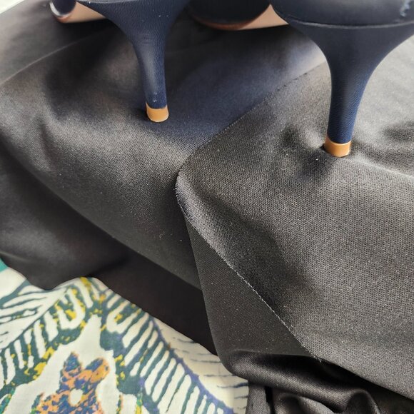 Navy Blue ANTONIO MELANI, Women's size 9M, pointed toe pumps - Picture 6 of 7